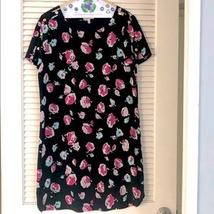 Juicy Couture silk floral dress